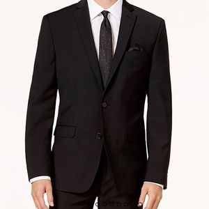 Full Suit - Tailored Modern-Fit Black Bar III